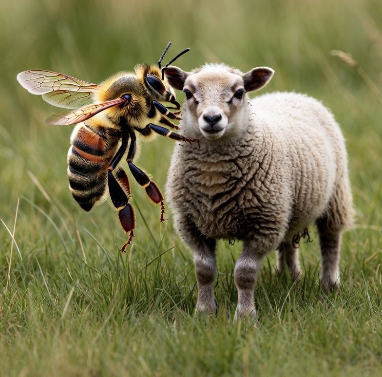 May the fourth.

Bee with ewe.