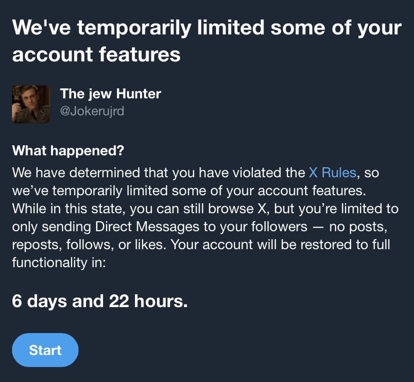 The jew Hunter tweet media