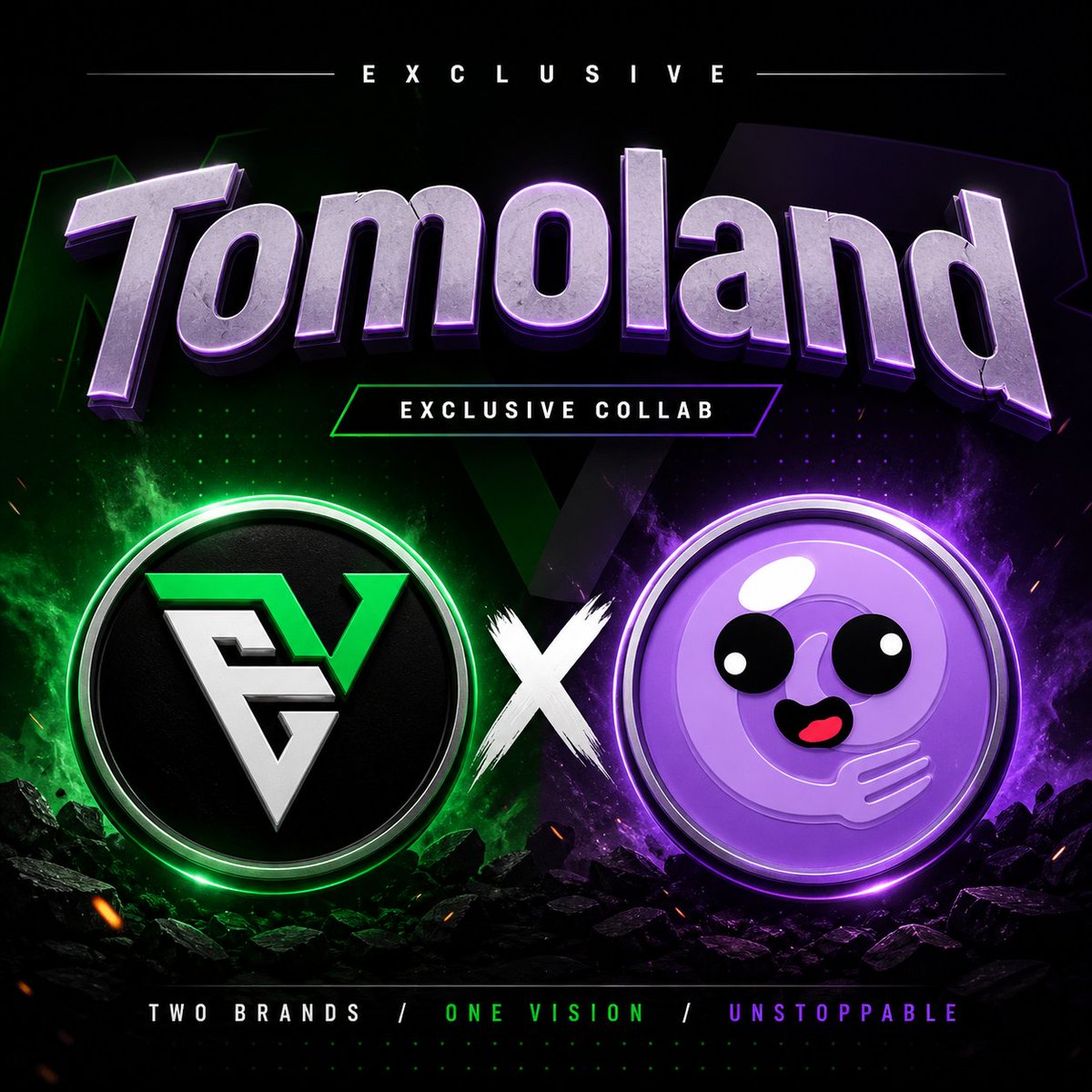 _EliteVisions_'s tweet photo. BIG COLLAB ALERT ⚡

@_EliteVisions_  🤝 @tomoland_app 

Two communities. One vision. Unlimited potential!