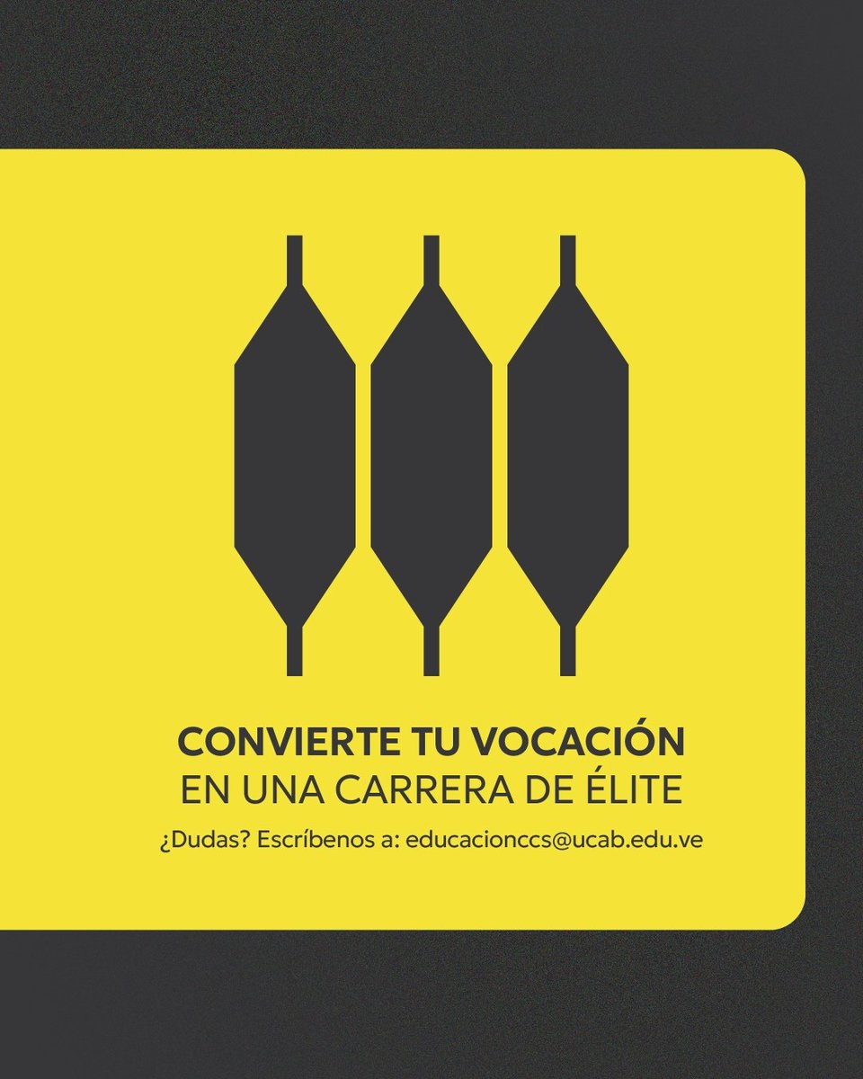 enlaucab's tweet photo. ¿Sabías que tenemos un nuevo programa de becas para estudiar Educación en la #UCAB?🤔

¿Sabías que tenemos un nuevo programa de becas para estudiar Educación en la #UCAB?🤔

¿Quieres ser el docente que Venezuela necesita? 🇻🇪📚 Abrimos la edición 2026 de la Beca Excelencia Andrés Bello. Premiamos tu talento y vocación para que te formes en:

✅ Educación mención Física y Matemáticas.
✅ Educación mención Ciencias Pedagógicas.

Buscamos jóvenes con propósito, listos para ser "personas para los demás". ¡Es tu turno de transformar el futuro! 🎓💫

Llena el formulario🧡https://t.co/ay48LHEzKE