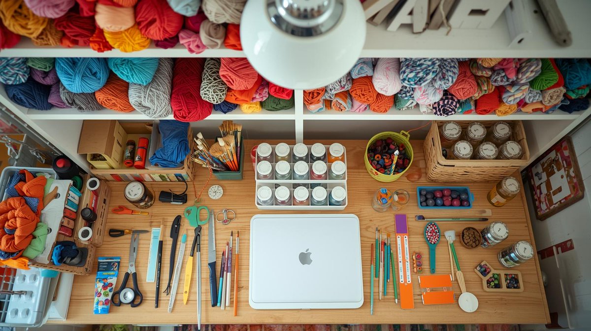 steelman_sarah's tweet photo. Discover budget-friendly craft room storage ideas from our talented Design Team! So many clever tips for every crafter! 🎨🧵✨

#CraftRoomStorage #DIYOrganization #CraftOnABudget #CreativeStorage
 https://t.co/B4lHpbtg68 https://t.co/XldOXEjnnc