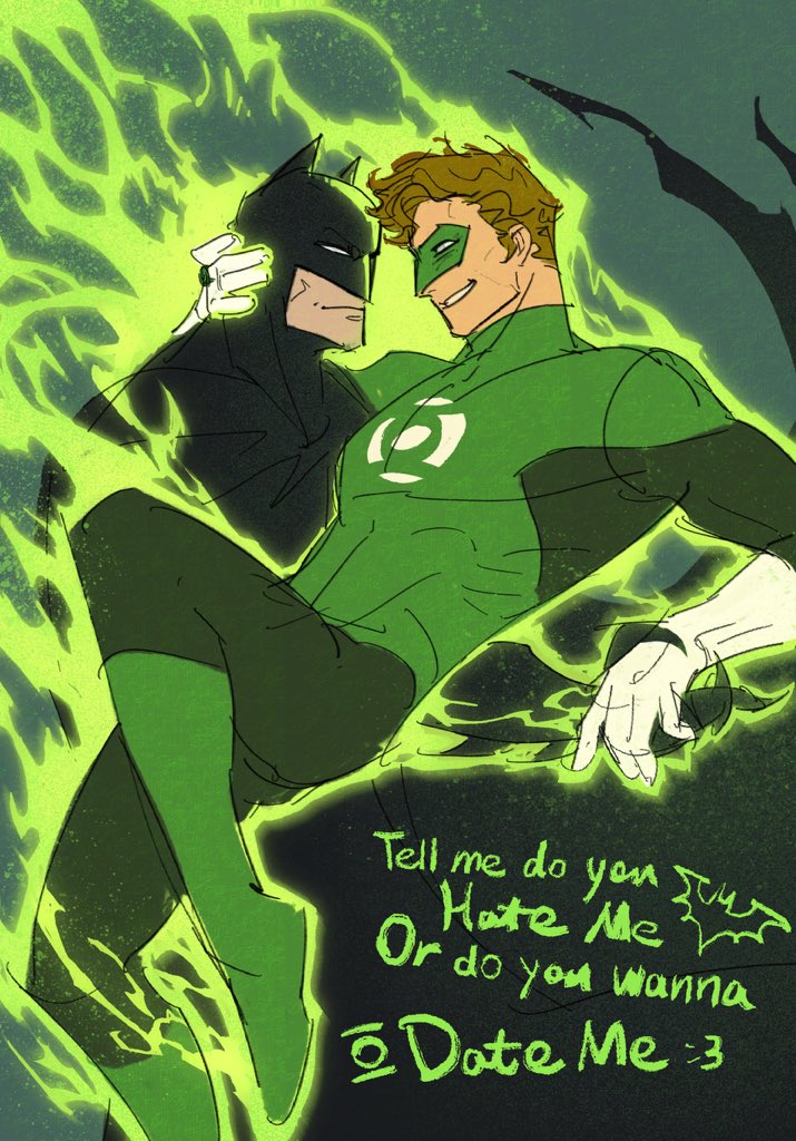 jacrow's tweet photo. batlantern🖤💚 https://t.co/N58Ora39nD