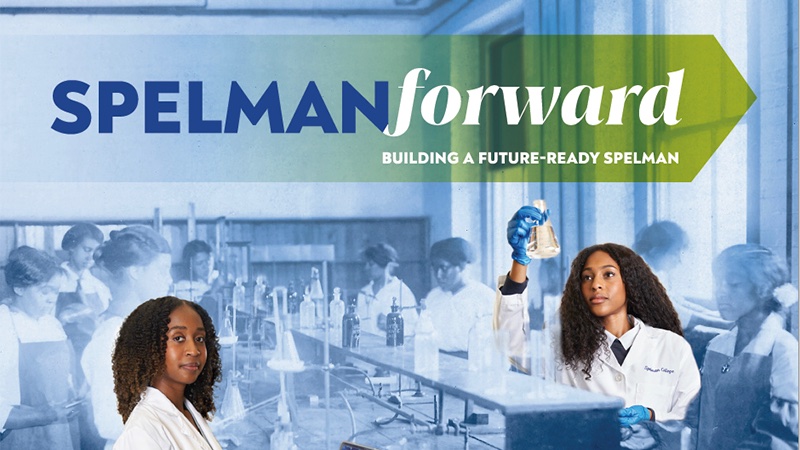 SpelmanPres's tweet photo. Spelman Forward is boldly investing in our students’ futures. By dedicating 65% ($325M) of the campaign to scholarships, we’re increasing affordability and empowering Spelman students to reach financial independence while pursuing their full potential. Thus, giving incoming students even more to look forward to. https://t.co/OHTRB9rPtb  #SpelmanForward #Scholarship