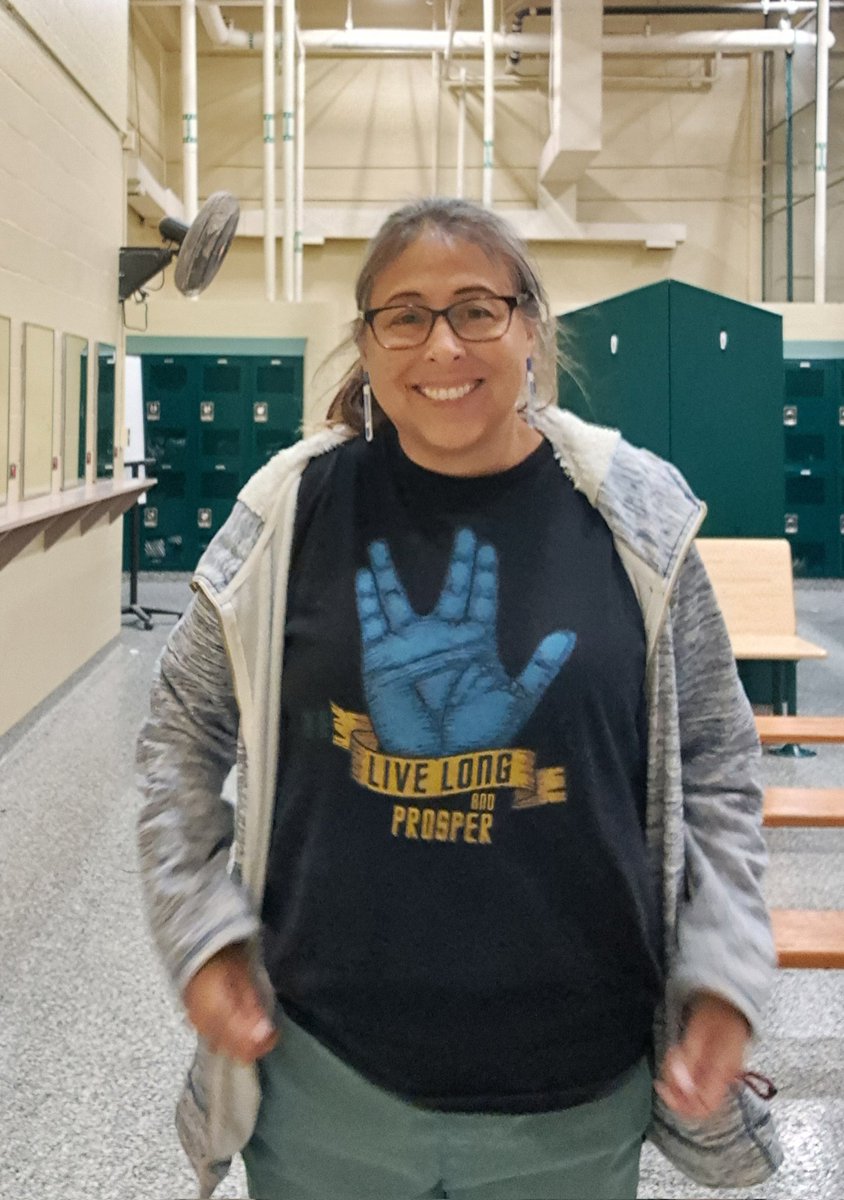 CoachLoRo's tweet photo. Mental health awareness week: Mantra Monday
Even though it's May the 4th be with you, Star Trek will work. Live long and prosper everyone! 
#vhawks #skyhawkpride https://t.co/ATNPDb21l4