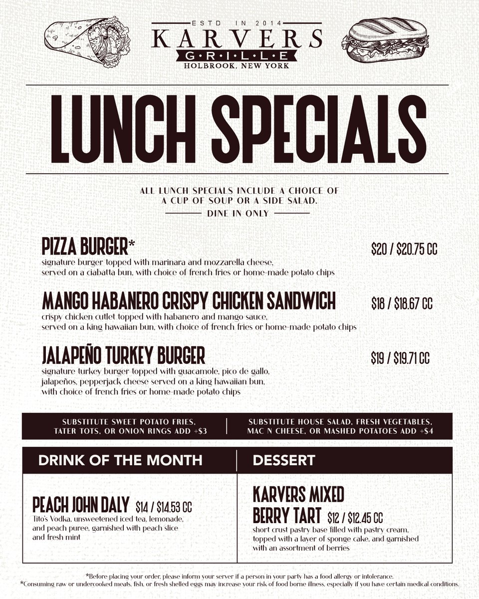 Karvers Grille tweet media