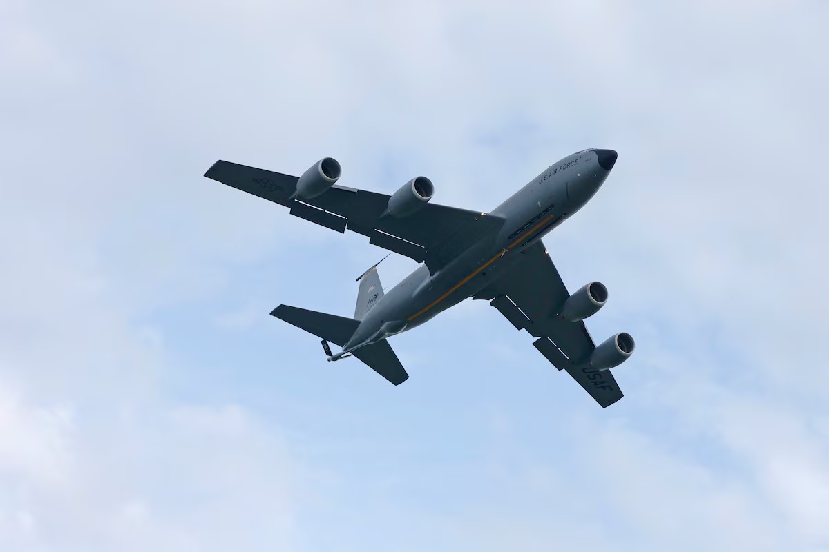 AymanMatNews's tweet image. #US aerial refueling tanker aircraft are heading toward the Gulf region, according to Flightradar24