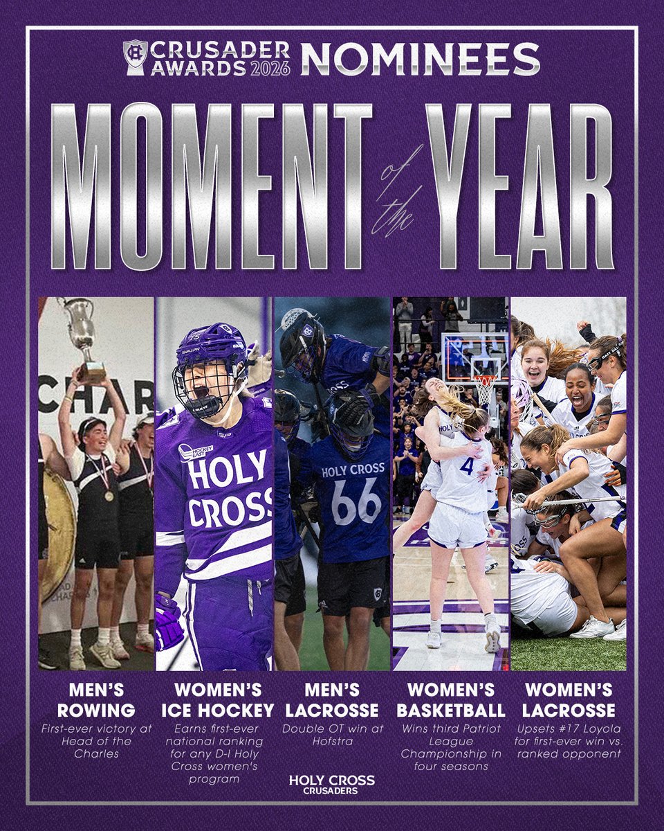 Holy Cross Athletics tweet media