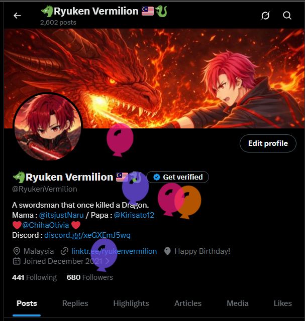 🐲Ryuken Vermilion 🇲🇾🐉 (@RyukenVermilion) / Posts / X