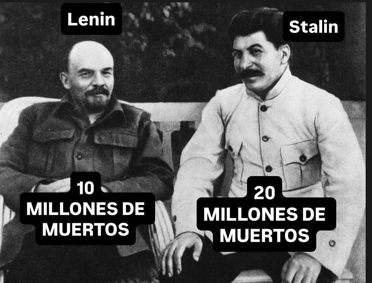 <a href="/ElNecio_Cuba/">El Necio</a> Lenin inventó a Stalin…
Ese par de asesinos de masas…
