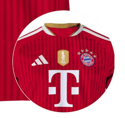 On peut commander le nouveau maillot du Bayern avec un patch Kakadu