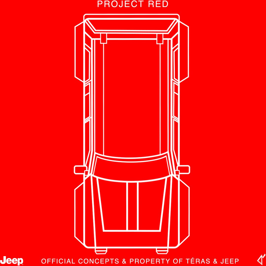 AceBandera3rd's tweet image. I hope you didn’t think it was over Project Red presents the official Jeep XJR blueprint. #jeep #Projectred
