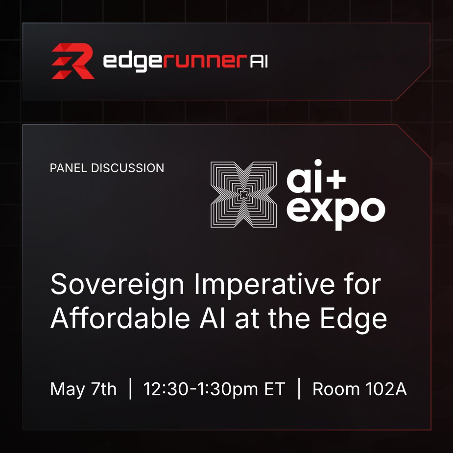 EdgeRunner AI tweet media