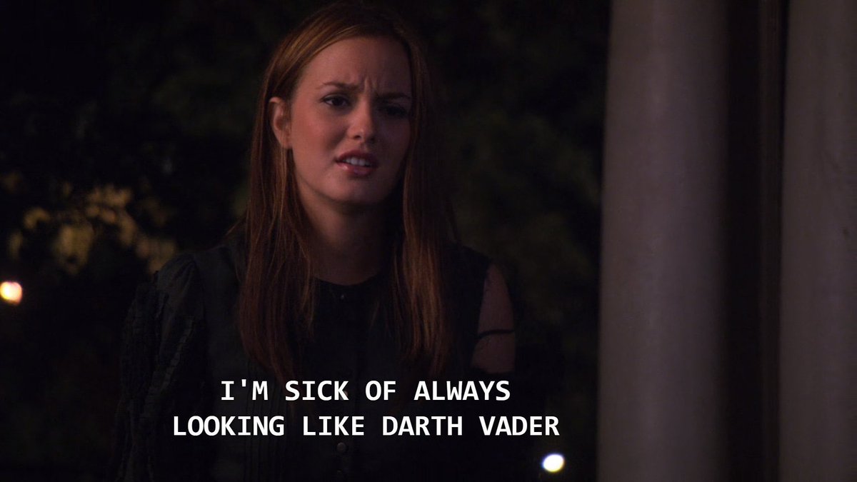 Gossip Girl out of context tweet media