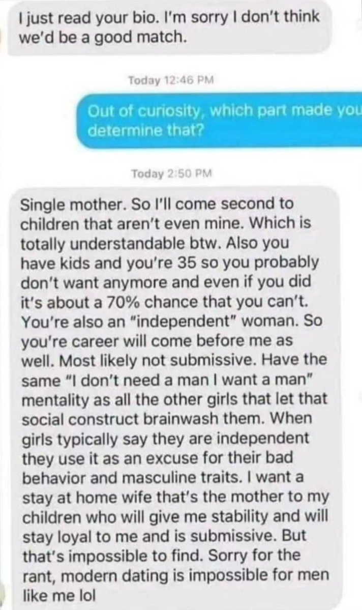 Why women get Ls tweet media