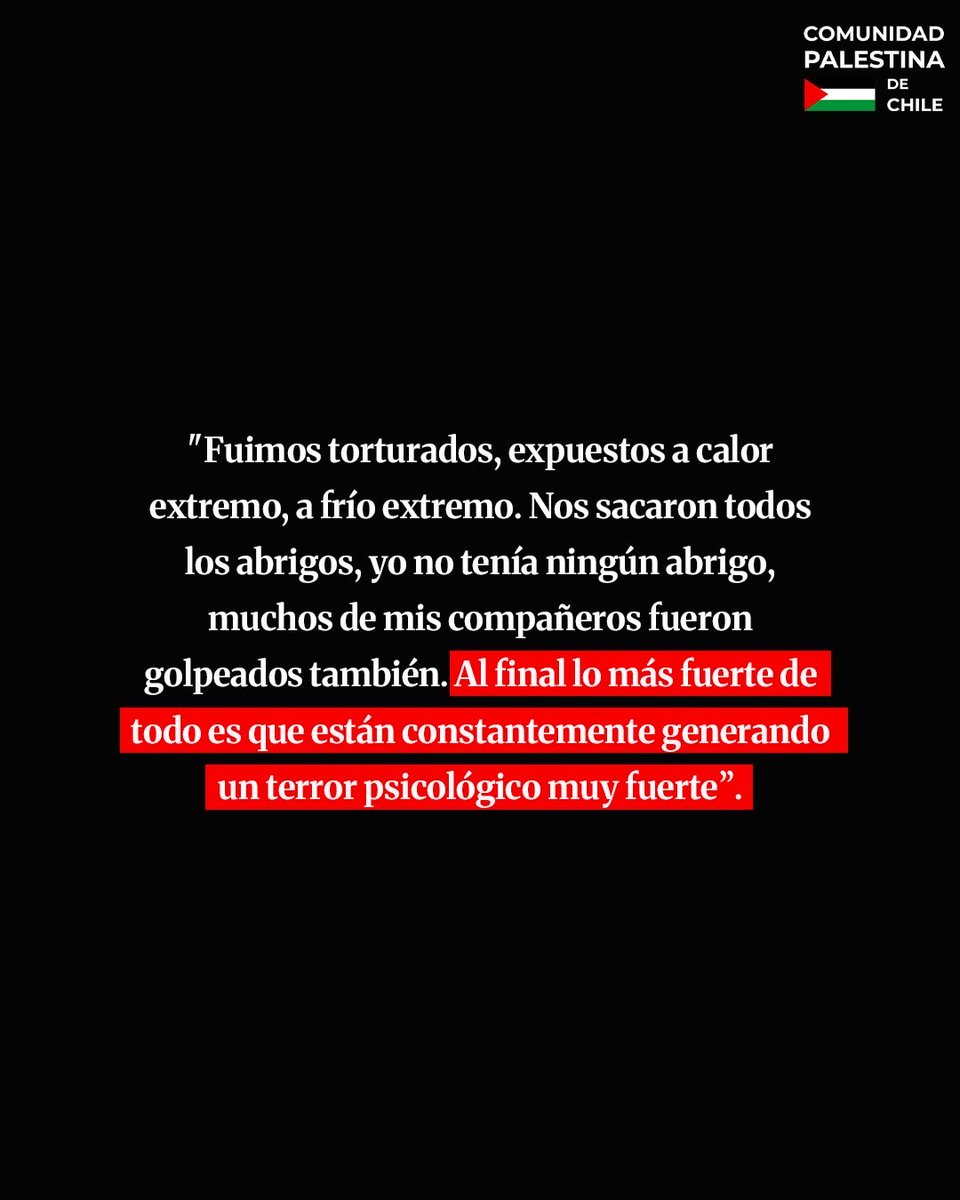 Comunidad Palestina de Chile tweet media