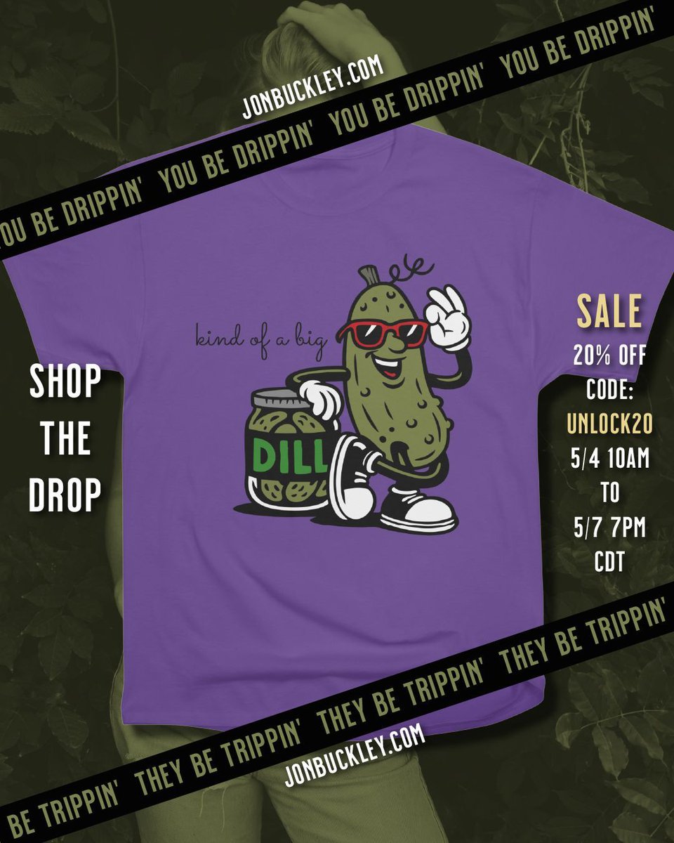 jonbuckleyart's tweet image. Huge Sale! 20% 0FF!
Starting Monday, May 4th at 10 am CDT with the Code: UNLOCK20
GOOD Until May 7th at 5 PM CDT
SHOP JONBUCKLEY.COM

#sale #discount #fashion #flashsale #mascot

*Discount is applied to the full price only. Excludes skateboards and gift certificates.