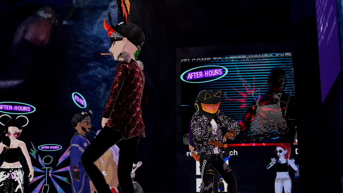 AustinDeChene's tweet photo. WEEKEND PHOTOS🪩AFTER-HOURS!

WITH @AustinDeChene LIVE AT 4RC NIGHT CLUB [40,54] IN @DECENTRALAND!

THANK YOU EVERYONE FOR COMING OUT!

SATURDAYS 10PM EST / SUNDAYS 2AM UTC

https://t.co/gnMjC40dXw | https://t.co/WmouAvFtHr https://t.co/bNdbUL54Hz