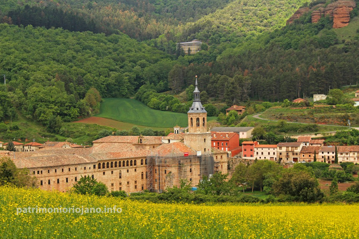 PatrimonioRioja's tweet photo. 2x1 en restauración. De Yuso a Suso.
La primavera de nuestro patrimonio más universal.
Continúa la puesta a punto de los Monasterios de Millán de La Cogolla.
¡Descubre La Rioja!
#Monasterios #UNESCO #LaRioja #PatrimonioDeLaHumanidad #ValleDeLaLengua https://t.co/WEZPkampLM