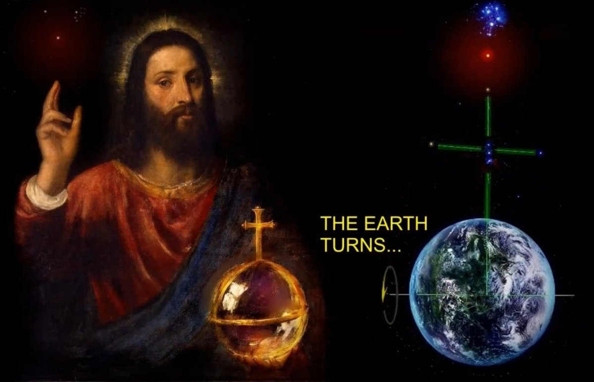 AparatoContra's tweet photo. Tres de los dedos de Cristo en la postura de bendición de la mano probablemente también sean punteros a tres estrellas en Tauro...En el Salvator Mundi de Tiziano tales estrellas no están pero en el de Da Vinci sí. https://t.co/hDdjC1h2tk