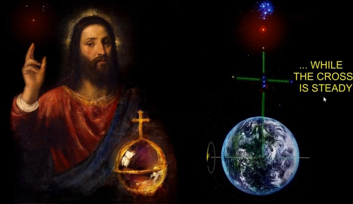 AparatoContra's tweet photo. Tres de los dedos de Cristo en la postura de bendición de la mano probablemente también sean punteros a tres estrellas en Tauro...En el Salvator Mundi de Tiziano tales estrellas no están pero en el de Da Vinci sí. https://t.co/hDdjC1h2tk