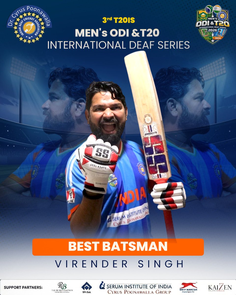 INDIAN DEAF CRICKET ASSOCIATION (IDCA)🇮🇳 tweet media