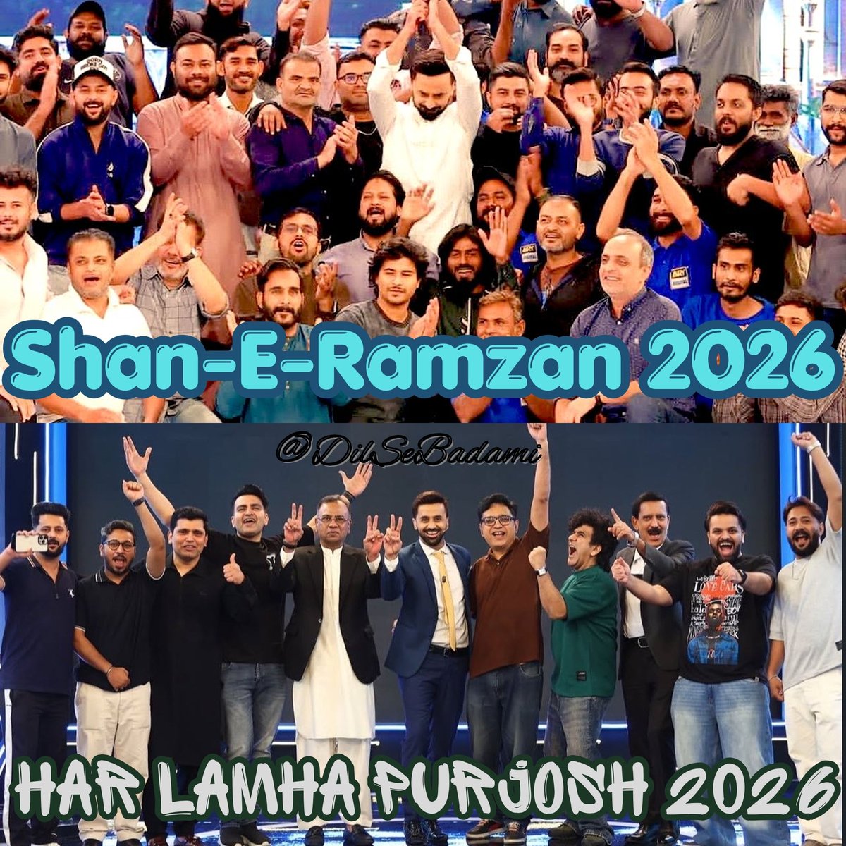 DilSeBadami's tweet image. رمضان المبارک 2026 اور HLPJ 2026 کا خوبصورت سفر اپنے اختتام کو پہنچ گیا 🌙📺 یادگار لمحات، روحانیت اور زبردست کرکٹ وائبز کے ساتھ… انشاءاللہ 2027 میں دوبارہ ملاقات ہوگی ✨🏏

#HLPJ #ShanERamzan #PSL #JourneyEnds #InshaAllah2027 @WaseemBadami