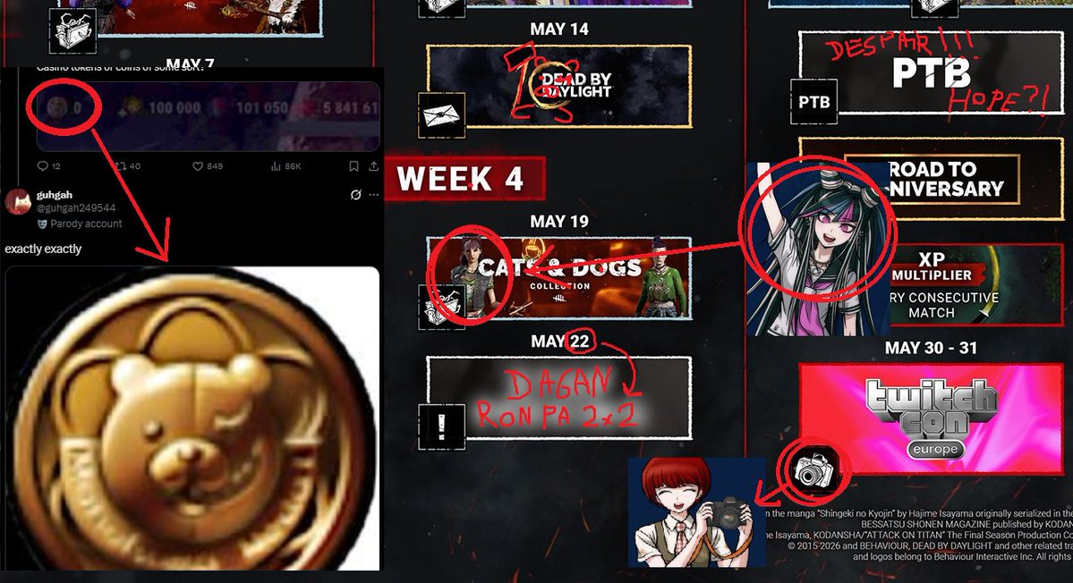 Despair/Hope for Dbd tweet media