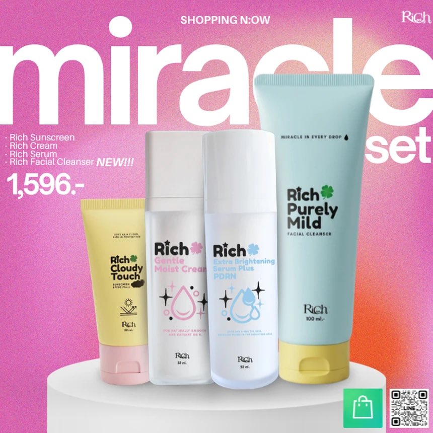 Nuna_oa's tweet image. ถ้ามีรางวัลยอดขายดีในบ้านฟ้า Rich skincare ต้องได้รางวัลนี้ 2 ชม. ห้าแสนกว่า ปังมาก 
#skincare #รีวิวบิวตี้