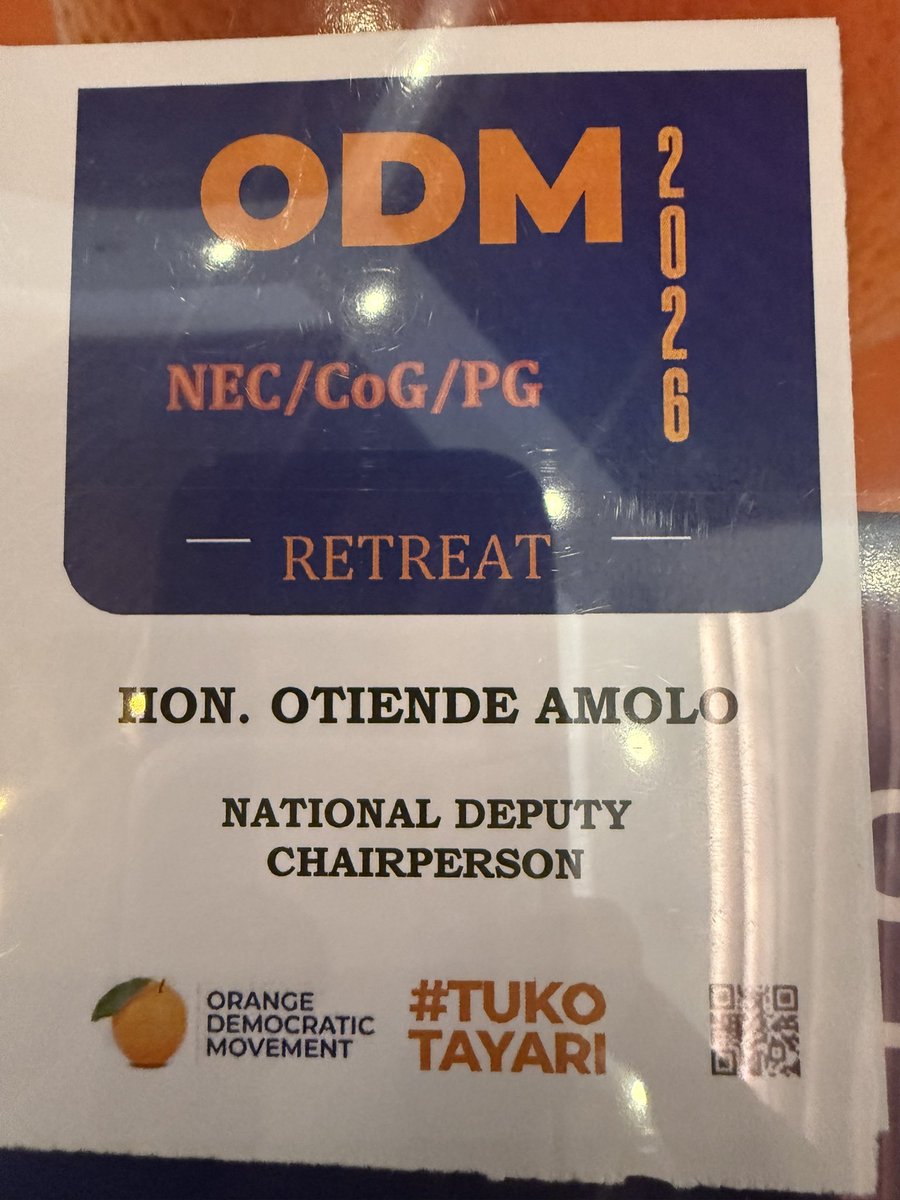 Otiende Amollo, SC,MP, CBS, EBS tweet media
