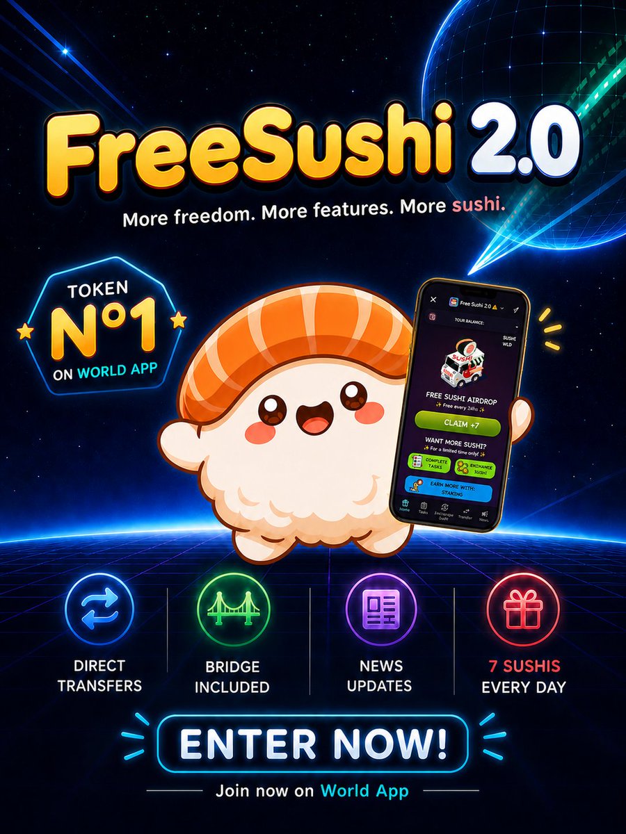 Sushicoin_Worldchain💖🍣 tweet media