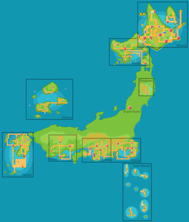 Silver_parfait's tweet photo. @PokeDailyPost Your map is super old and it's not even complete. Here's an updated version

https://t.co/6eQ3OygZiC https://t.co/W8LFBVHHZU