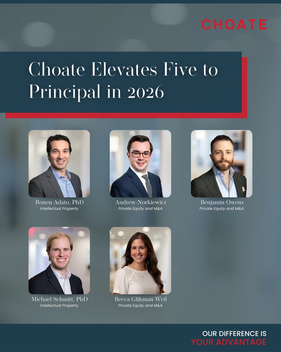 Choate LLP tweet media