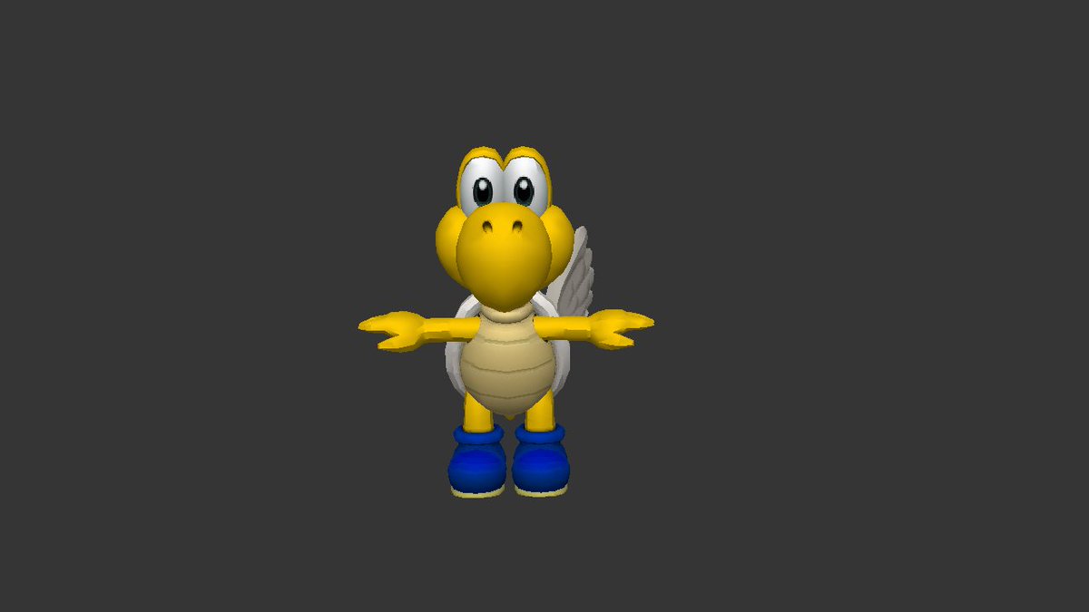 HunterEvan10746's tweet image. Blue shell koopa troopa 

from Mario movie if this is a classic style video game character!

Note: i used Prisma 3d with a spikes on a back of a shell and a wings too!

As it's becoming a blue shell koopa troopa models classic style..

#customs #models #Mario #Prisma3d #renders