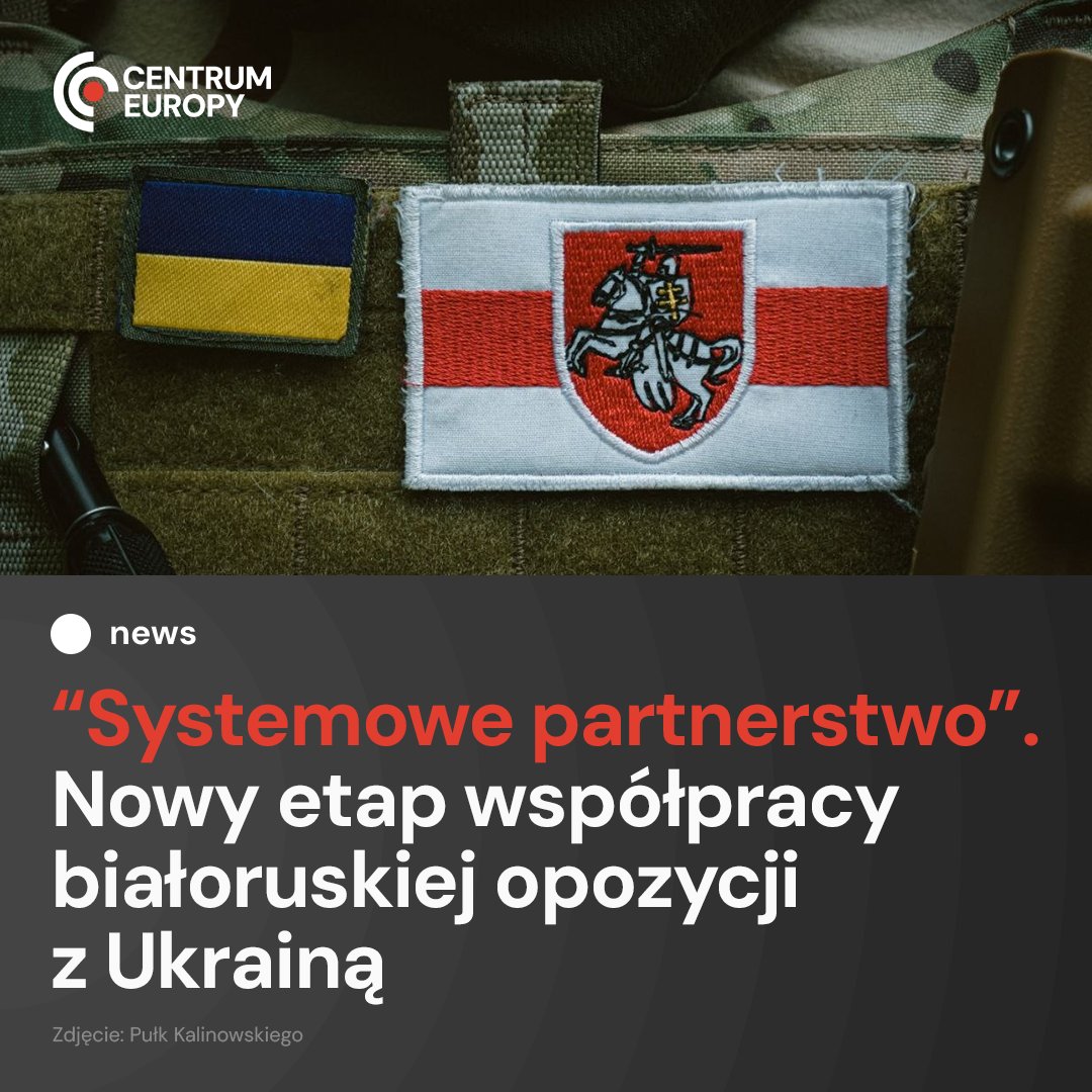CentrumEuropy's tweet photo. Opozycyjna organizacja byłych białoruskich mundurowych BELPOL rozmawiała z władzami w Kijowie https://t.co/z8fkrJJc4q. o wywiezionych na Białoruś dzieci z terenów okupowanych Ukrainy, a także przetrzymywanych w rosyjskiej niewoli białoruskich ochotnikach. Ponadto omówione zostały kwestie militaryzacji Białorusi i zagrożenia ze strony reżimu Łukaszenki
https://t.co/GzjsblWeub