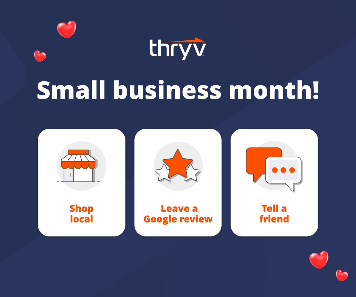 CoryAdvisor's tweet photo. May is Small Business Month! 🧡 Show some love for the small businesses in your community — shop local, leave a review, and spread the word. Every little bit makes a big difference. #SmallBusinessMonth #ShopLocal https://t.co/IbcSjH3QIX