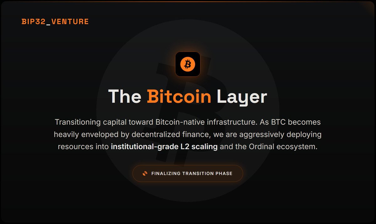 Bip32 Ventures tweet media
