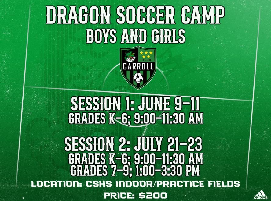 Carroll Lady Dragon Soccer tweet media