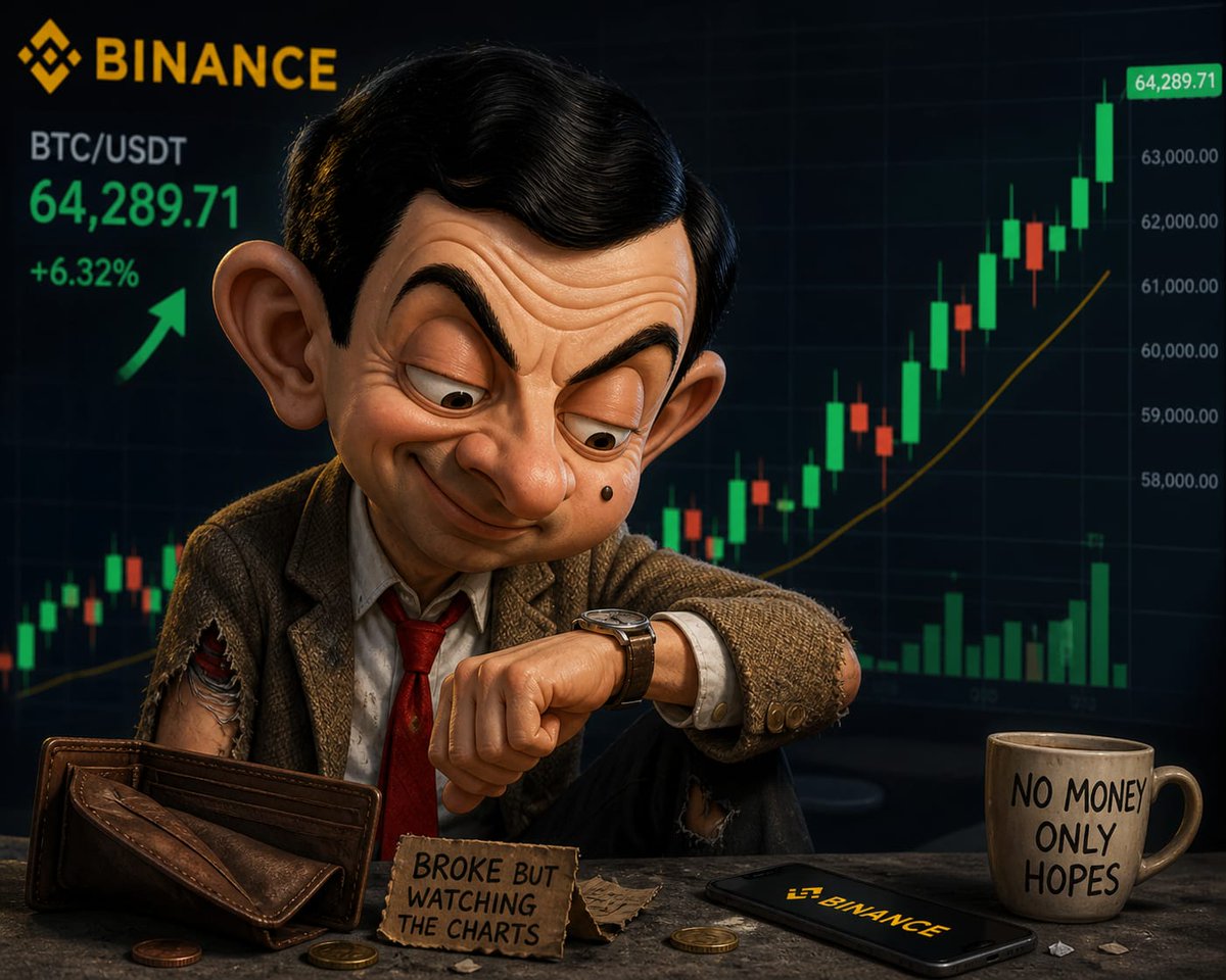 PeterKo48426344's tweet photo. @binance Me: “I’m in crypto for financial freedom.”
Also me: emotionally dependent on every candle on Binance 
#binance https://t.co/xTngIq0Ixl