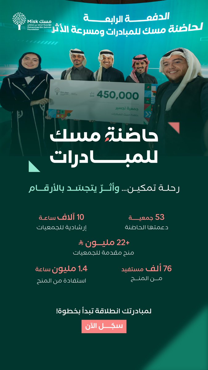 مسك للمجتمع | Misk Community tweet media
