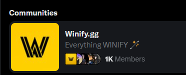 Winify tweet media