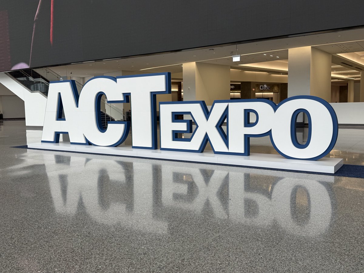 SethClevenger's tweet photo. Day one of @ACTExpo 2026 is now underway at the Las Vegas Convention Center. I’m looking forward to a busy week learning about the latest developments in alternative and renewable fuels, electrification and emerging tech for the transportation industry. #ACTExpo https://t.co/2hlyqRwsPu