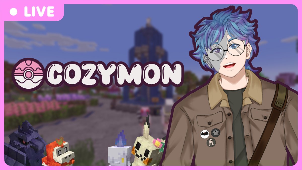 SummerRejects's tweet photo. Look mom I'm a Pokémon trainer! 

It's @CozymonSMP time :D

https://t.co/pOXtn6oHmy
https://t.co/Xz1YS08g7x https://t.co/k7F6wfMRLG