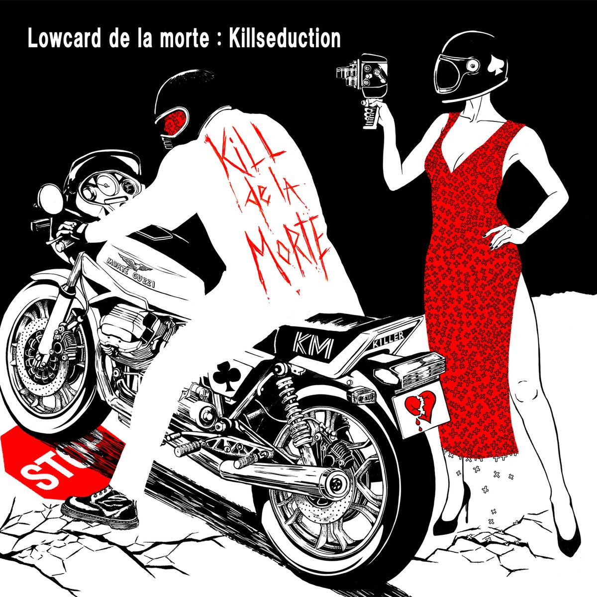 hpgd666's tweet photo. Up now for pre-order, coming May 29th!

LOWCARD DE LA MORTE / KILLSEDUCTION "Kill De La Morte"

Order: https://t.co/EzYjgWfarR

#TakafumiMatsubara #Crossover #Hardcore #Thrash #ThrashMetal #SuicidalTendencies #NuclearAssault #NapalmDeath #Gridlink #FormlessMaster #BarrenPath https://t.co/oUWDGS46W8