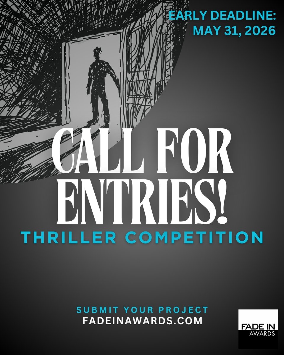 30th Fade In Awards Screenwriting Competition tweet media