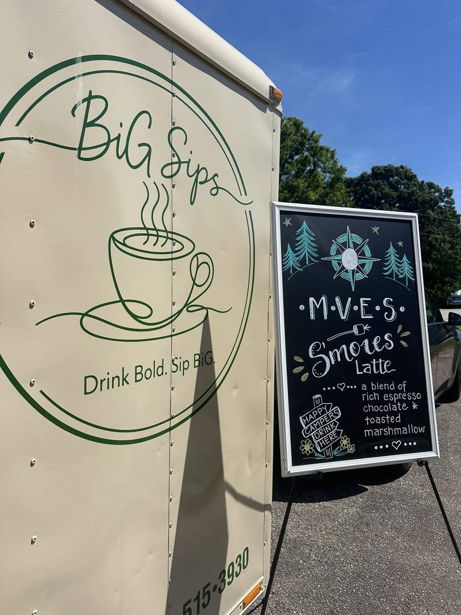 MrsBorg4th's tweet photo. Thank you @Mvestrojans_pto and @MVESGainesville for the mid-day caffeine boost! The s’mores latte was delicious! 🏕️ 🔥 https://t.co/OwTHwLkfsD