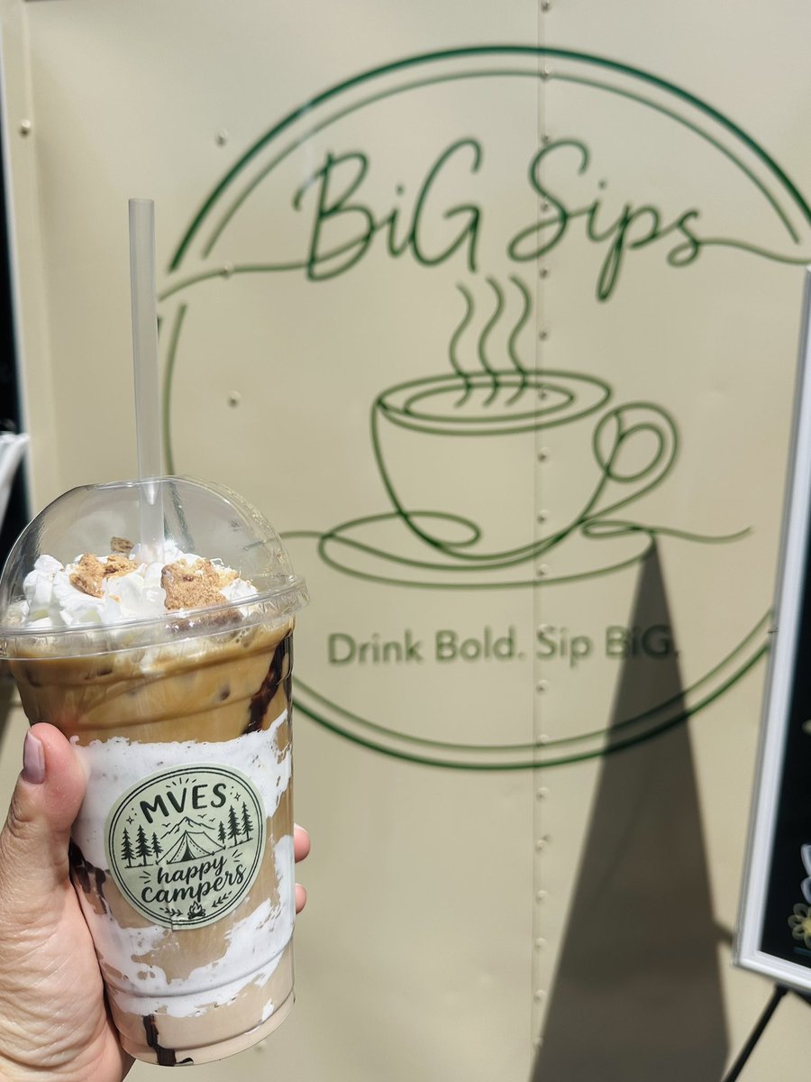 MrsBorg4th's tweet photo. Thank you @Mvestrojans_pto and @MVESGainesville for the mid-day caffeine boost! The s’mores latte was delicious! 🏕️ 🔥 https://t.co/OwTHwLkfsD