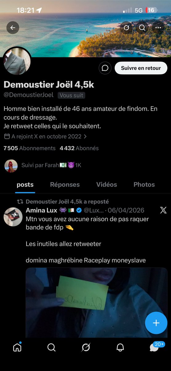 reineleila_priv's tweet photo. Personne malhonnête , ne lui faites jamais confiance ! @DemoustierJoel https://t.co/ZPx55mx2Cs