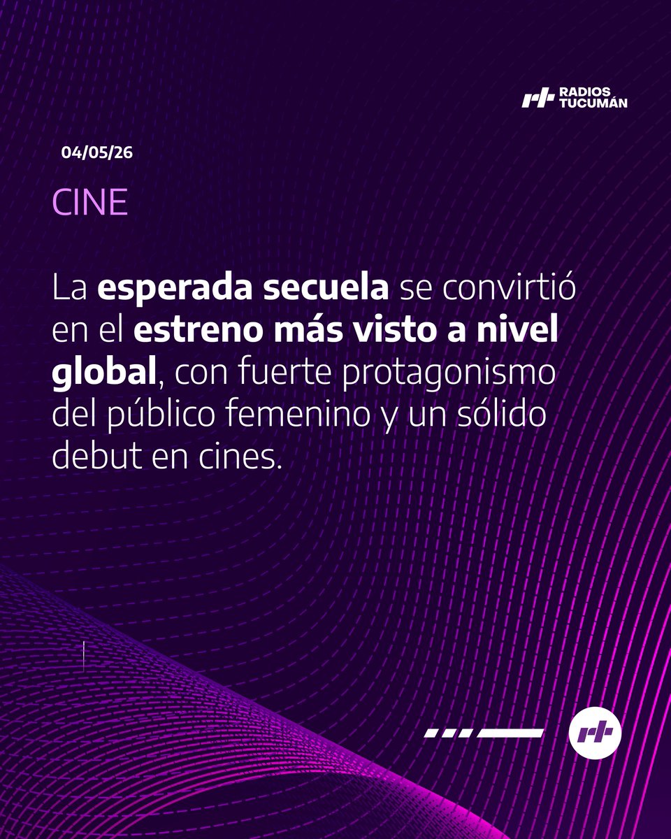 radiostucumanok's tweet image. 🎬 El diablo viste a la moda 2 arrasa en cines 💰: ya superó los 200 millones de dólares en una semana y lidera la taquilla mundial.
#Cine #Taquilla #Hollywood