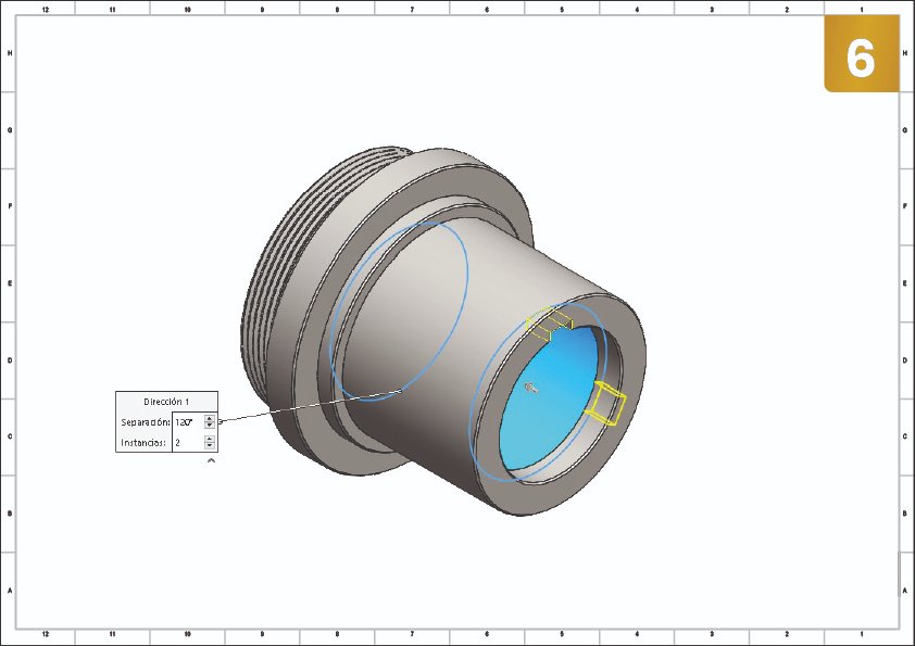 robinsarmientof's tweet image. De croquis a pieza final en SolidWorks ⚙️

Así se construye un buje roscado escalonado con revolución, rosca, cortes y matrices.

Diseña con método en la Semana del SolidWorkers Imparable.

Únete al grupo VIP: chat.whatsapp.com/ISNk3wxT3Rw3j1…

#SolidWorks #CAD #Diseño3D