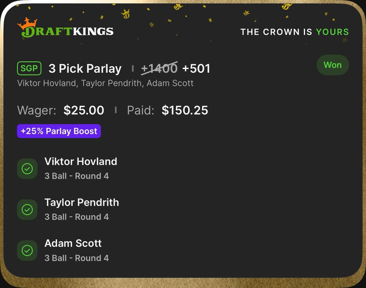 _IcyPicks's tweet photo. Chew and D Money have been killing it this season! They had themselves a night last night to start the month!✅ If you’re not in the discord what’re you doing? Be sure to join the free discord for all our picks! https://t.co/bQpPTZLrOX

#NBA #MLB #PGATour #CadallicChampionship https://t.co/ur5x75Y1R6